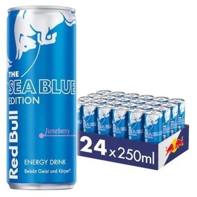 Abbildung von Red Bull Energy Drink, Summer Edition Juneberry, 24 x 250 ml, Dosen Getränke 24er Palette, OHNE PFAND