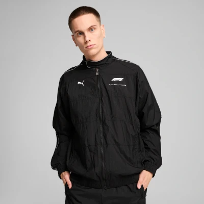 Abbildung von Puma F1® T7 Oversized Trainingsjacke Herren Mit Plain Black Größe: M