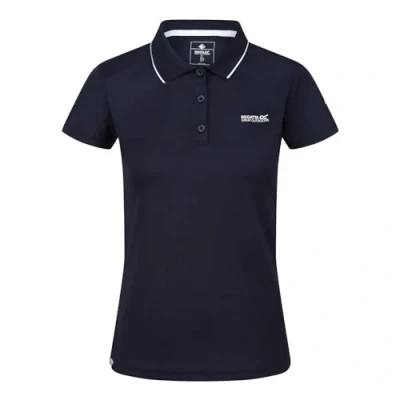 Abbildung von Regatta Women Maverick V&#039; Quick Drying Active Short Sleeve T Shirts/Polos/Vests, Navy, 10