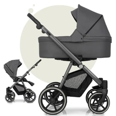Abbildung von my junior Kombi Kinderwagen junior® NOAX² Downtown Grey 2in1