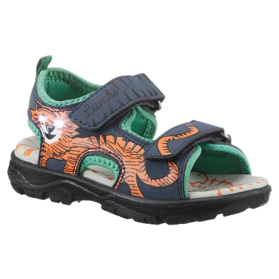 Abbildung von Lurchi Sandale &quot;Blinkschuh Khan&quot;, Sommerschuh, Klettschuh, Outdoorschuh, mit cooler Blinkfunktion