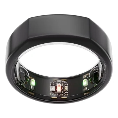Abbildung von OURA Gen3 Heritage Smart Ring Größe 13, Stealth Wearable für Schlaf , Herzfrequenz und Fitnesstracking Bis zu 7 Tage Akkulaufzeit iOS/Android Bestimme Deine vor dem Kauf