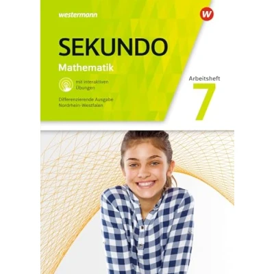 Abbildung von Sekundo Mathematik für differenzierende Schulformen Ausgabe 2018 Nordrhein Westfalen: Arbeitsheft 7 mit interaktiven Übungen