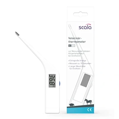 Abbildung von scala SC 212 Veterinär Thermometer weiß