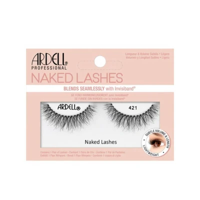 Abbildung von Ardell Naked Lashes Echthaarwimpern, das Original für einen unverkennbaren Look (Style 421)