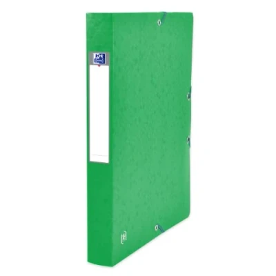 Abbildung von Oxford Sammelbox A4, aus Karton, 4 cm Rückenbreite, rot, 9 Stück