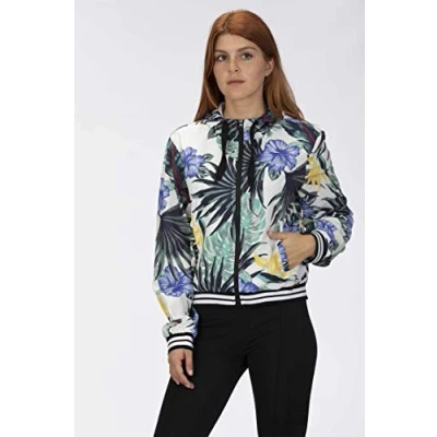 Abbildung von Hurley Damen Jacken W Hooded Windbreaker, Sail, L, CK6736