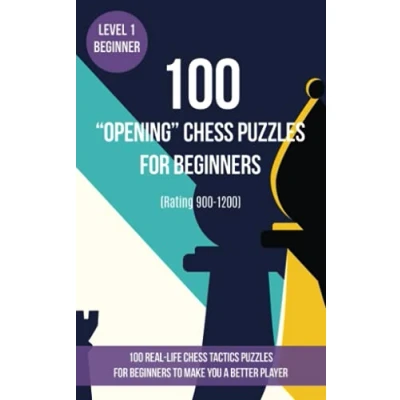 Abbildung von 100 “Opening chess puzzles for beginners (Rating 900 1200): real life tactics to make you a better player