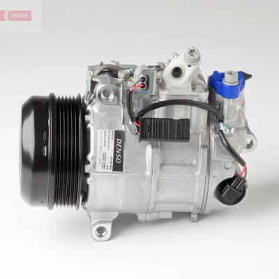 Abbildung von DENSO DCP17140 Kompressor 6SBU16C 12 PAG 46 R 134a mit Magnetkupplung MERCEDES BENZ: C Klasse Limousine, E T modell