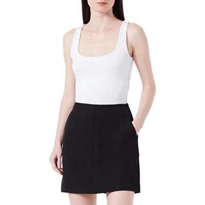 Abbildung von YAS LOUI HW NOOS Alinienrock, Damen, Größe: Small, Black