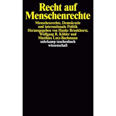 Abbildung von Recht auf Menschenrechte: Menschenrechte, Demokratie und internationale Politik (suhrkamp taschenbuch wissenschaft)