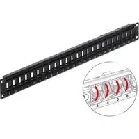 Abbildung von 19&quot;Patchpanel 24 Keystone Ports