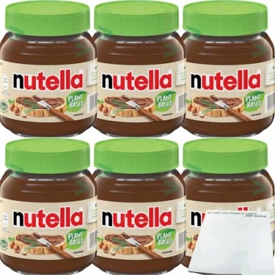Abbildung von usy Bundle für nutella plant based vegan 6er Pack (6x350g Glas) + Block