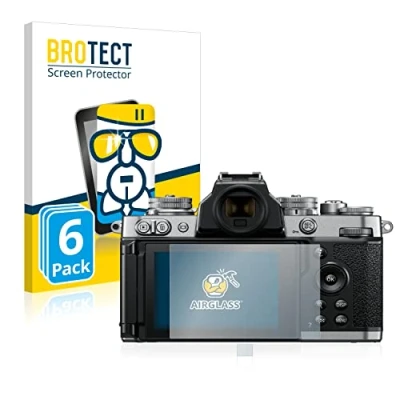 Abbildung von BROTECT Schutzglas für Nikon Z fc (6 Stück) Schutzfolie Panzer Folie Glas [Extrem Kratzfest 9H, Anti Fingerprint, Ultra Transparent]