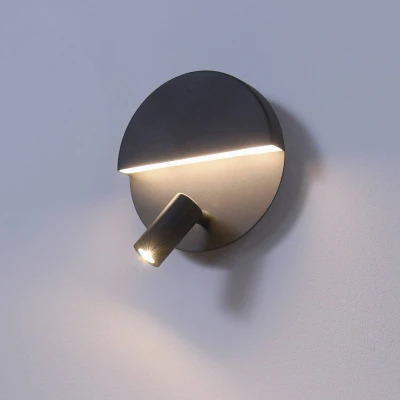 Abbildung von Trio Leuchten LED Wandleuchte Mario 222370232, Metall Schwarz matt, inkl. 6 Watt + 2,3