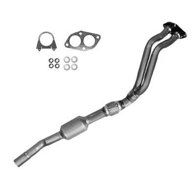 Abbildung von BESTPRICE Katalysator inkl. Anbaumaterial Kompatibel mit A udi A4 B5 (8D2), Avant (8D5), VW PASSAT (3B2), Variant (3B5)