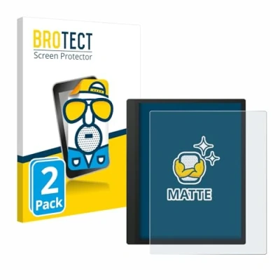 Abbildung von BROTECT Entspiegelungs Schutzfolie für Onyx Boox Tab Ultra C (2 Stück) Matte Displayschutz Folie, Anti Reflex, Fingerprint