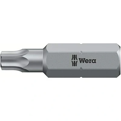 Abbildung von Wera 05066500001, 1 Stück(e), Torx, TX 10, 25 mm, 5 g, 25,4 / 4 mm (1 4)