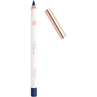 Abbildung von Wakeup Cosmetics True Colour Eyeliner, 2in1 Bleistift Eyeliner und Kajal mit weicher Textur voller Farbe, Farbe Sapphire