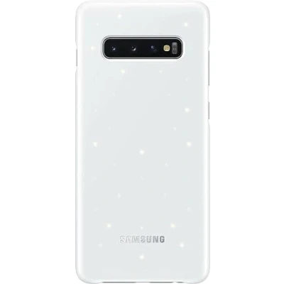Abbildung von LED Cover für Galaxy S10+ Weiß