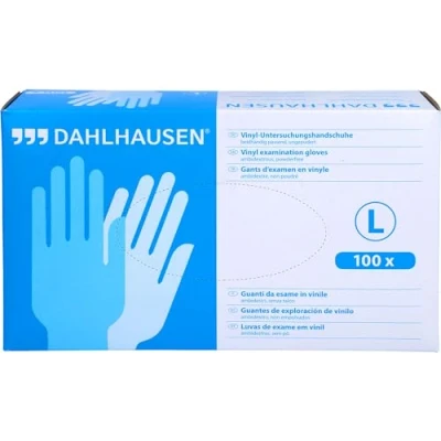 Abbildung von Vinyl Handschuhe Ungepudert Gr.L 100 St