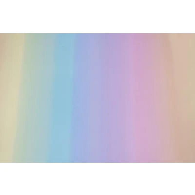 Abbildung von Star Geschenkpapier, Geschenkpapier Regenbogen Farbverlauf 70cm x 2m Rolle Bunt Pastell