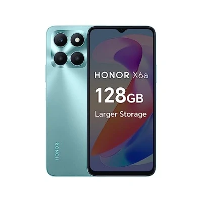 Abbildung von Honor X6a 4GB/128GB Blau mit freenet Vertrag im Deutsche Telekom Netz unbegrenzt telefonieren + 3000 MB 4G