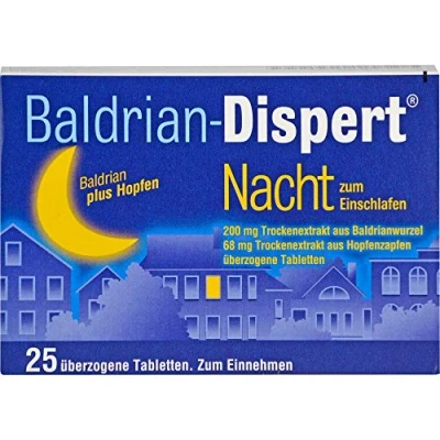 Abbildung von Baldrian Dispert Nacht zum Einschlafen 25 St