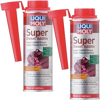Abbildung von 2x LIQUI MOLY 5120 Super Diesel Additiv Kraftstoff Zusatz 250ml