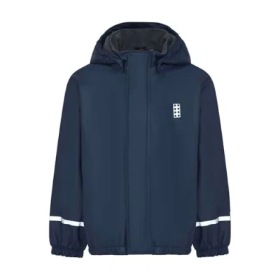 Abbildung von LEGO kidswear Junin RAIN Unisex Regenjacke / wasserabweisende Jacke für Kinder, Größe: 146, Dark navy