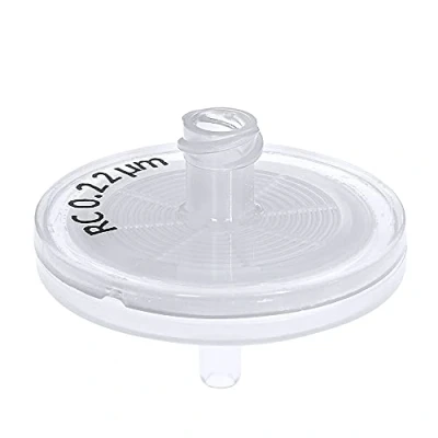 Abbildung von GVS Filter Technology, Syringe Filter, ABLUO, 33mm, RC Membrane, 0.22µm, PP Housing, 10/pk