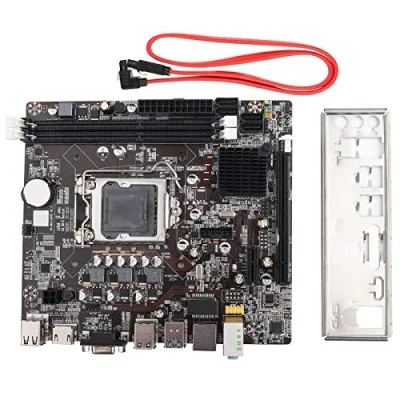 Abbildung von USB3.0 DDR3 Desktop Computer Motherboard für B75, LGA 1155 SATA Mainboard, mit SATA3.0 High Speed ​​Festplattenschnittstelle