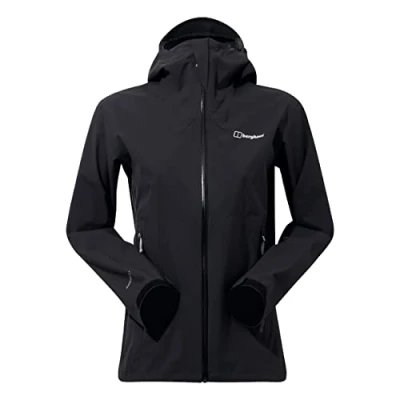 Abbildung von Berghaus Damen Mehan Vented Wasserdichte Shell Jacke, strapazierfähiger, atmungsaktiver Regenmantel