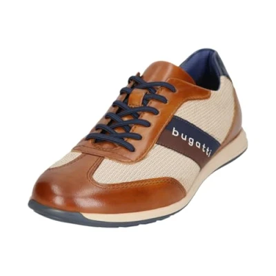 Abbildung von bugatti Thorello Sneaker low, Herren, Größe: 41, Cognac/beige Schuhe