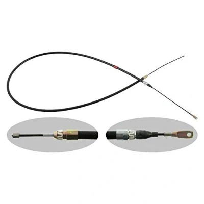Abbildung von FEBI BILSTEIN 01667 Handbremsseil vorne 2740 für Linkslenker MERCEDES BENZ: W124 Limousine, T modell, E Klasse modell