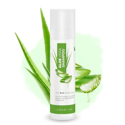 Abbildung von Aloe Vera Shampoo Bio AloeVera für trockenes Haar und empfindliche Kopfhaut 250 ml