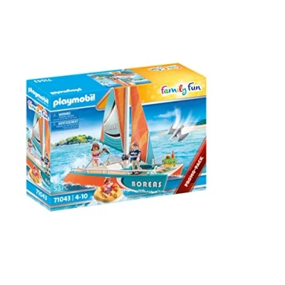 Abbildung von Playmobil Family Funpromo Catamaran Wasserspielzeug für Kinder, Größe: One Size, Multi coloured