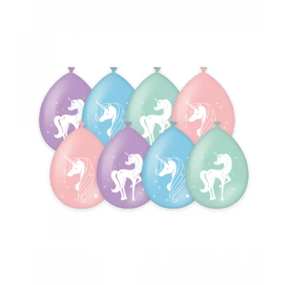 Abbildung von Unicorn Party Luftballons 30cm 8 Stück