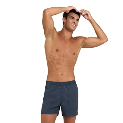 Abbildung von arena Bywayx R Herren Badeshorts für Meer, Pool &amp; Schwimmbad, Badehose aus Komfortablem, Schnell Trocknendem Recycling Material, mit Mesh Innenfutter und Seitentaschen
