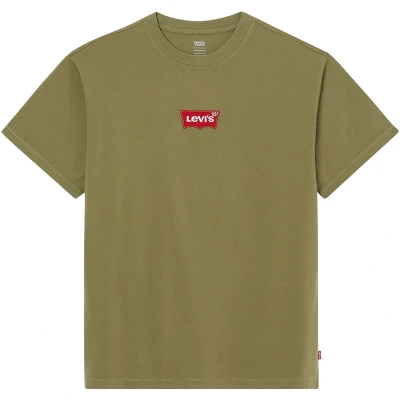 Abbildung von Levi&#039;s Vintage FIT Graphic TEE Tshirt print, Herren, Größe: Small, Batwing badge burnt olive