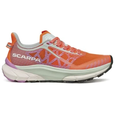 Abbildung von Scarpa Golden GATE 2 Laufschuh Trail, Damen, Größe: 40, Orange fluo/orchid Schuhe