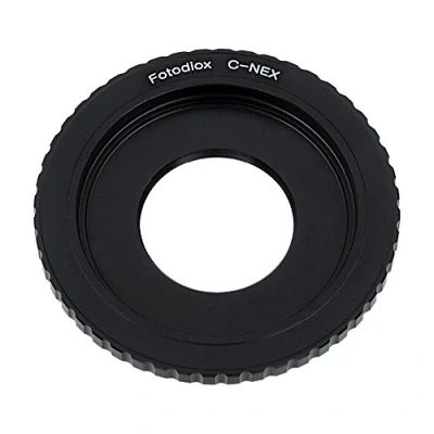 Abbildung von Fotodiox Lens Mount Adapter Compatible with C CCTV/Cine Lenses on Select Sony E Cameras