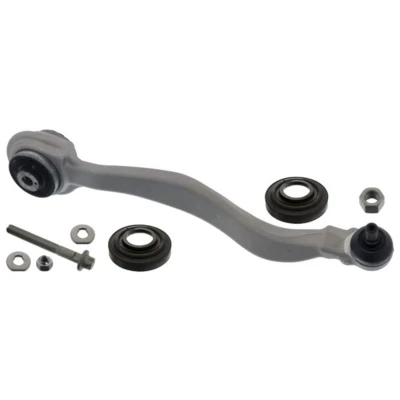 Abbildung von febi BILSTEIN 47921 Querlenker Plus mit Anbaumaterial Trag /Führungsgelenk, Lager Vorderachse rechts, unten, vorne Aluminium
