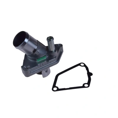 Abbildung von BLUE PRINT ADN19223 Kühlwasserthermostat 82 mit Dichtung Gehäuse NISSAN: 350Z Coupe, Roadster, INFINITI: FX SUV