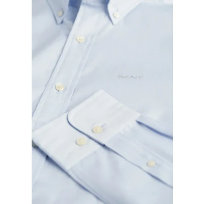 Abbildung von GANT Regular FIT Pinpoint Oxford Hemd, Herren, Größe: XL, Light blue
