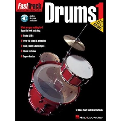 Abbildung von Fasttrack Drums Method Book 1 [With CD] (Fast Track Music Instruction, Band 1)