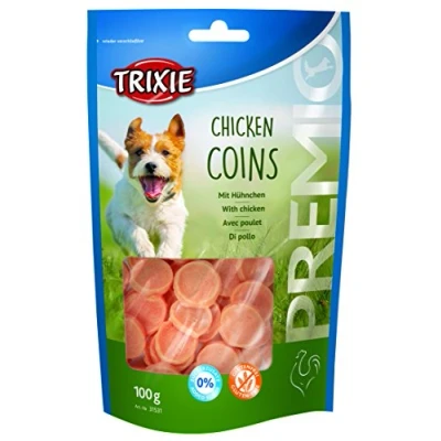 Abbildung von Trixie Premio Hähnchenmünzen, 100g (6 Pk/ps)