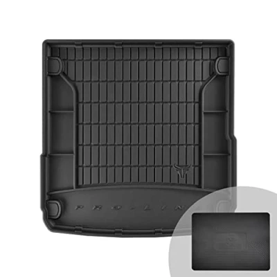 Abbildung von FROGUM ProLine 3D Gummimatte Exklusive Auto Kofferraummatte Kofferraumwanne für Audi A4 B9 Avant 2015 2023 Bequemer Organiser Die höchsten Kanten