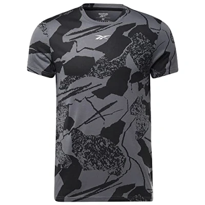 Abbildung von Reebok Herren Workout Ready All Over Print Kurzarm T Shirt
