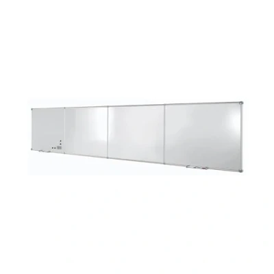 Abbildung von Endlos Whiteboards MAULpro, magnetische Wandtafel mit Stiftablage, trocken abwischbar, Querformat … (Erweiterung)